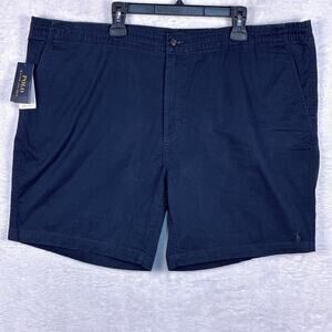 Polo Ralph Lauren Mens 3XB Navy Blue Classic Fit Stretch Preppy Shorts Hamptons